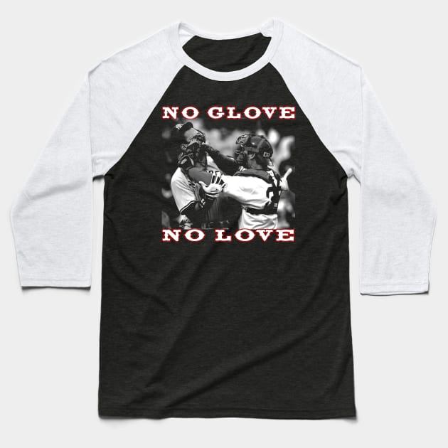 no love music punk band Baseball T-Shirt by WalkTogether